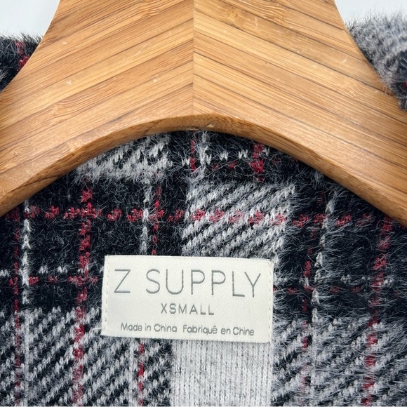 Z Supply Plaid Tucker Jacket Shacket Size XS XSmall - Picture 7 of 12